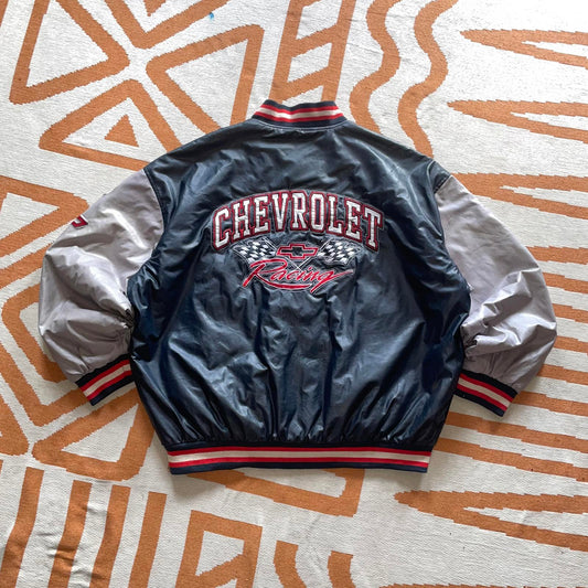 Steve & Barry’s 00s Chevrolet Bomber Jacket XL