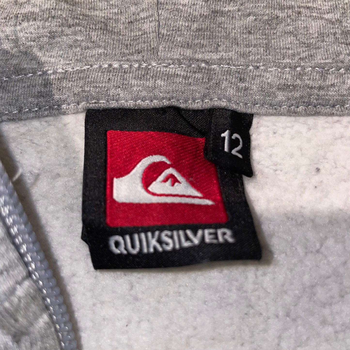 Quiksilver 00s Printed Skate Hoodie XXS