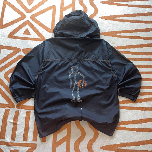 90s Adidas Streetball Print Windbreaker XL
