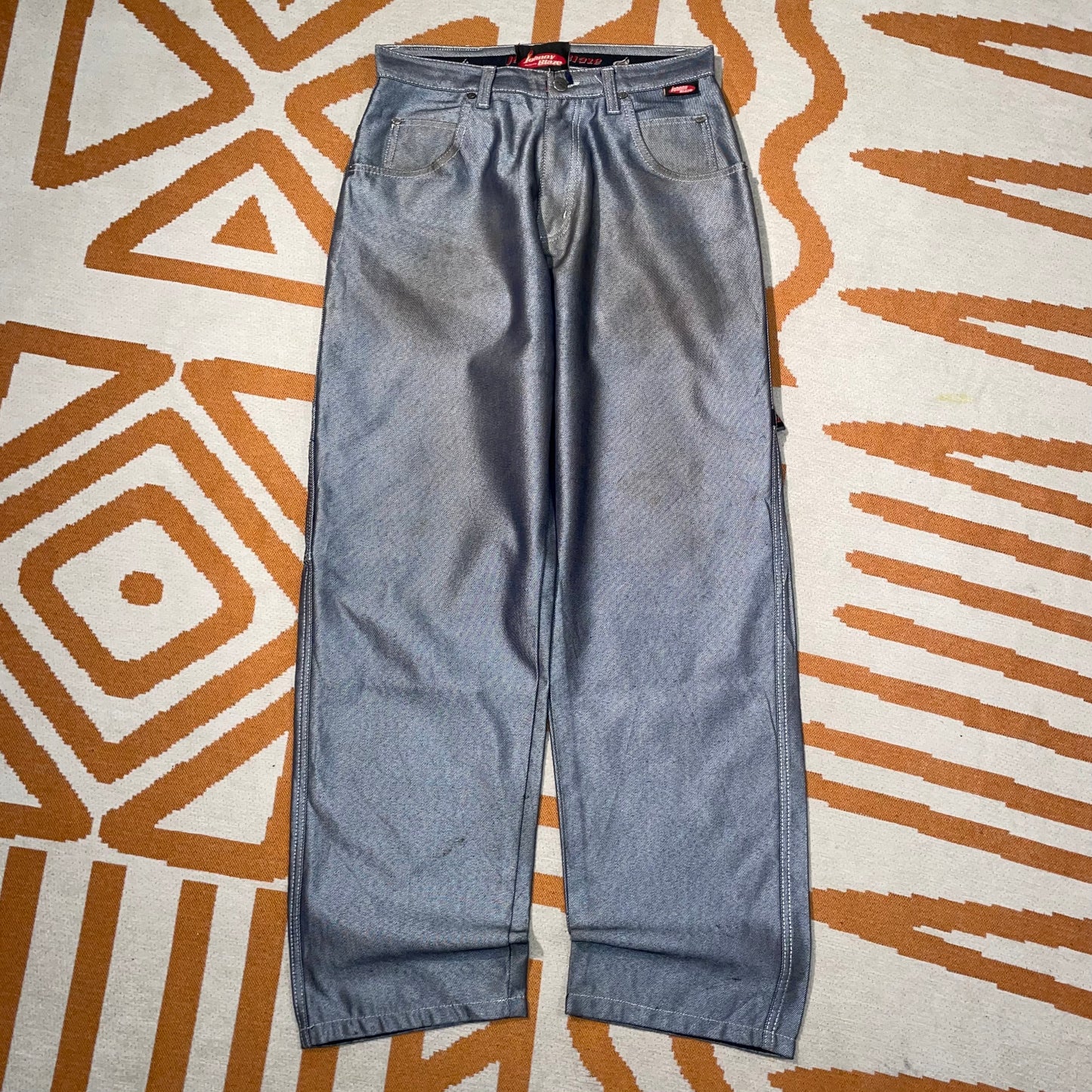 Johnny Blaze 90s Embroidered Baggy Jeans