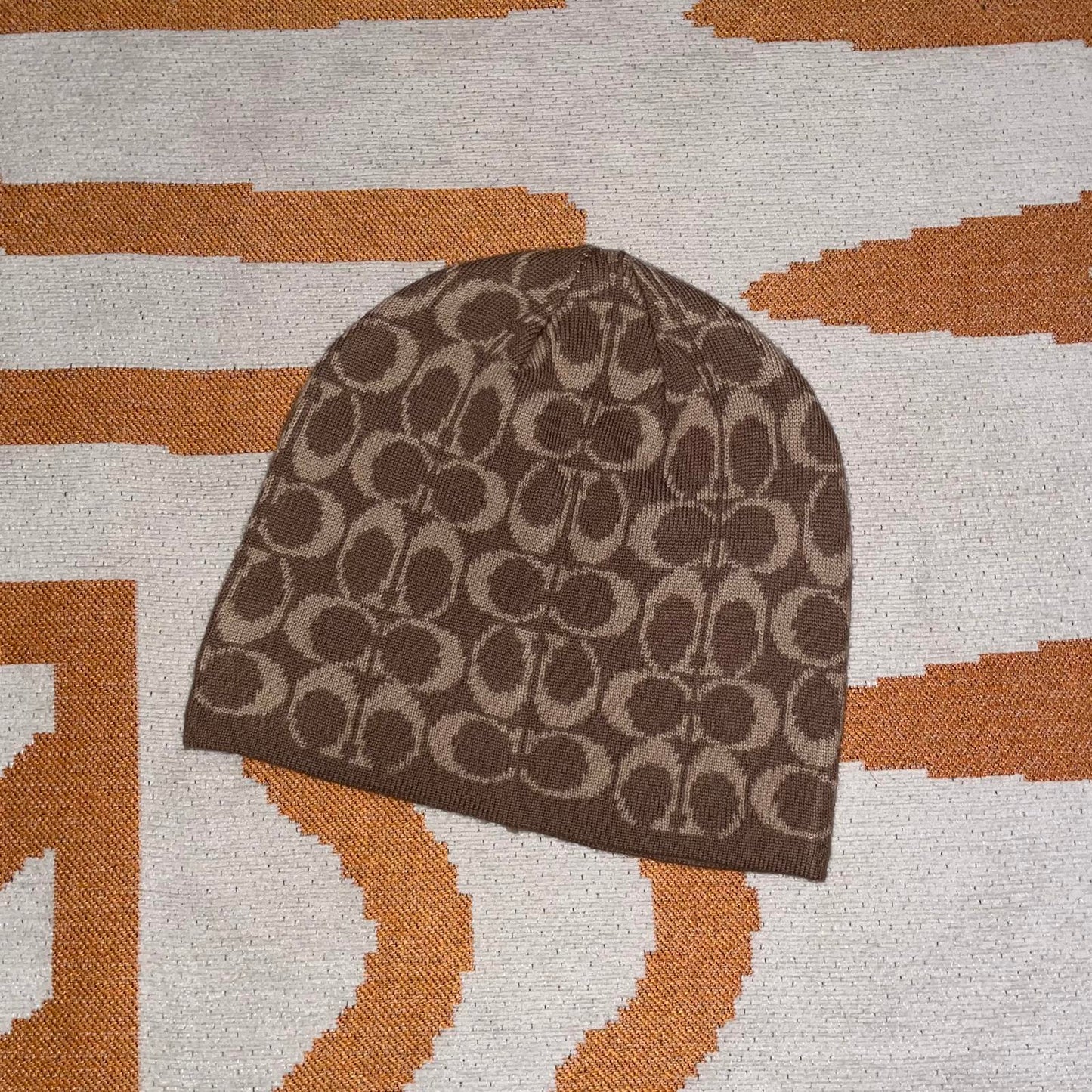 Y2k 00s Engram Pattern Beanie