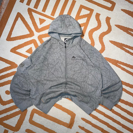 Ecko Unltd x Eshan Bison 00s Zip Hoodie XXL