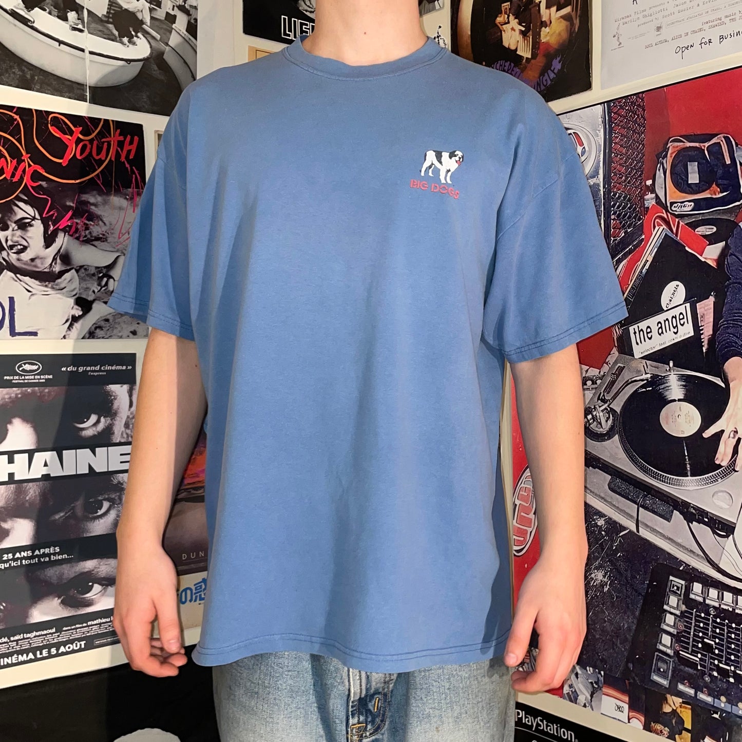 Big Dogs 00s BBQ Graphic T-Shirt XL