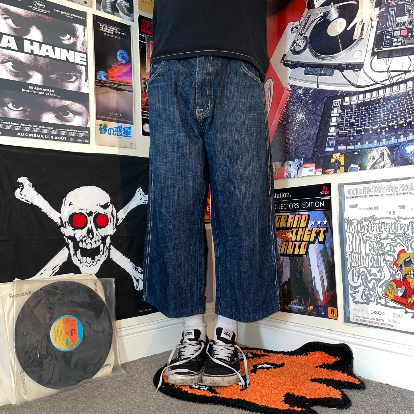 5ive Jungle Co. 00s Capri Jorts 38x22