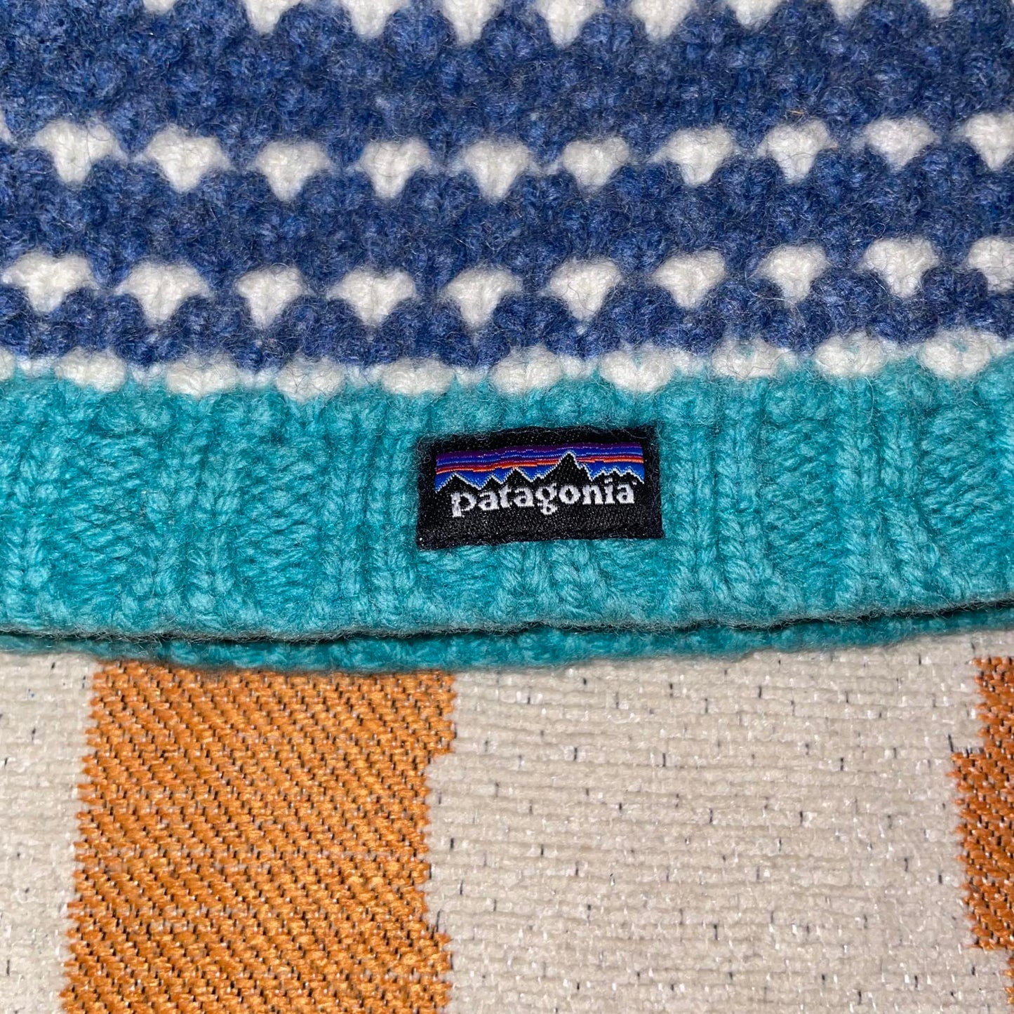 Patagonia 00s Knit Pattern Beanie