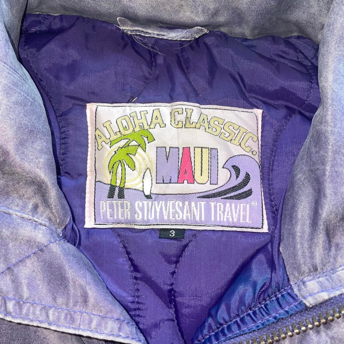 Stuyvesant 90s Surf Maui Bomber Jacket XXL