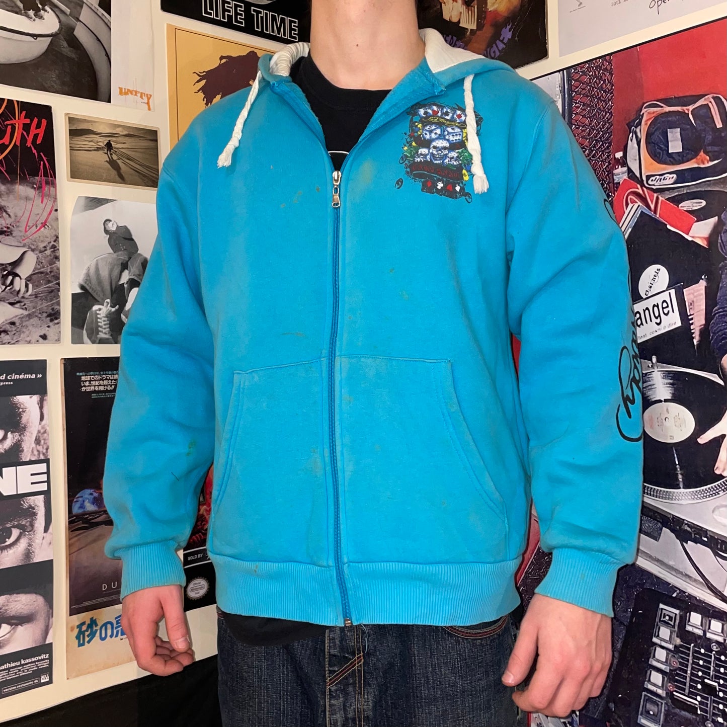 Ed Hardy 00s Dice Hoodie XXL