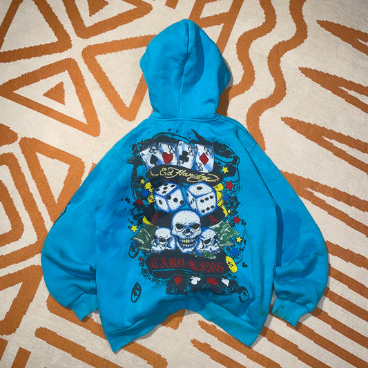 Ed Hardy 00s Dice Hoodie XXL