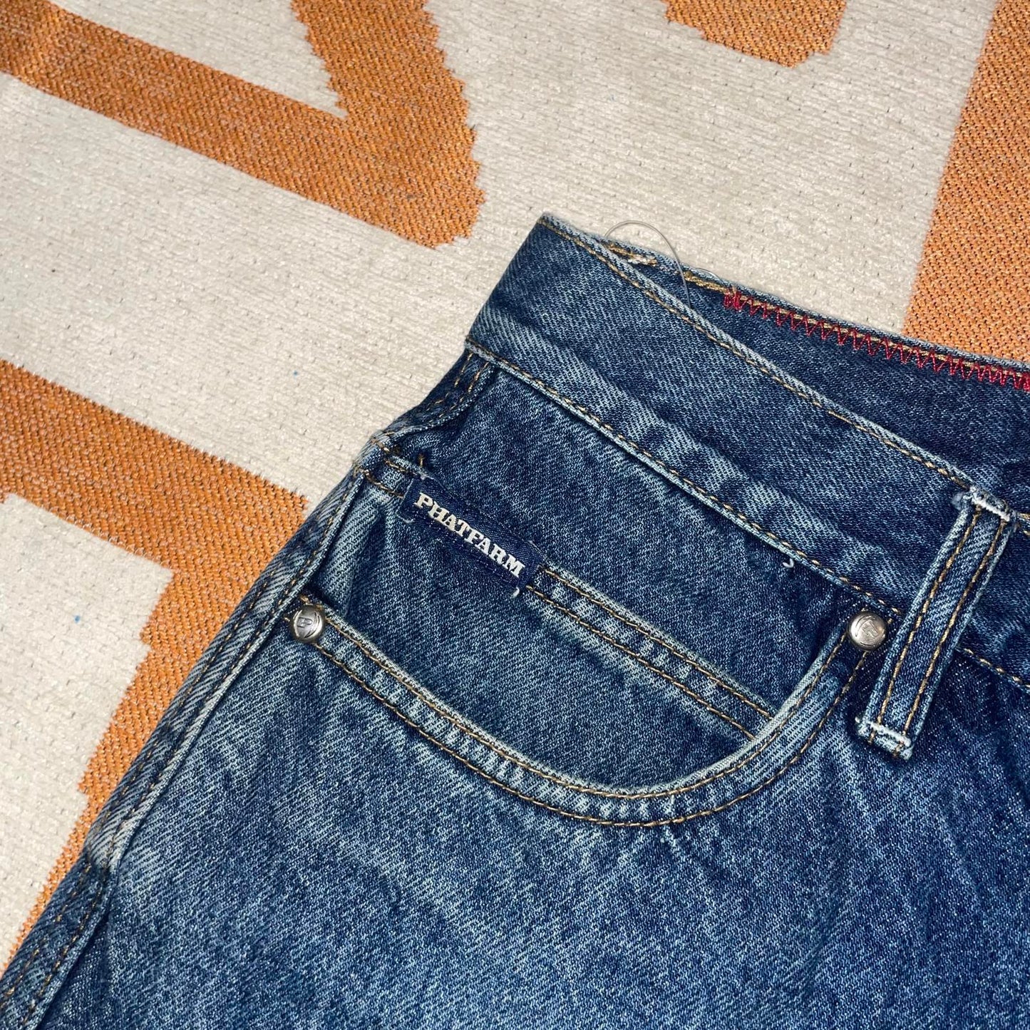 Phat Farm 00s Baggy Jorts 32x12