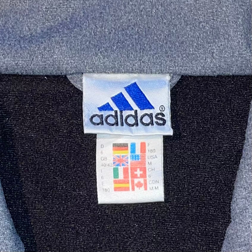 Adidas 90s Panelled Embroidered Jacket L