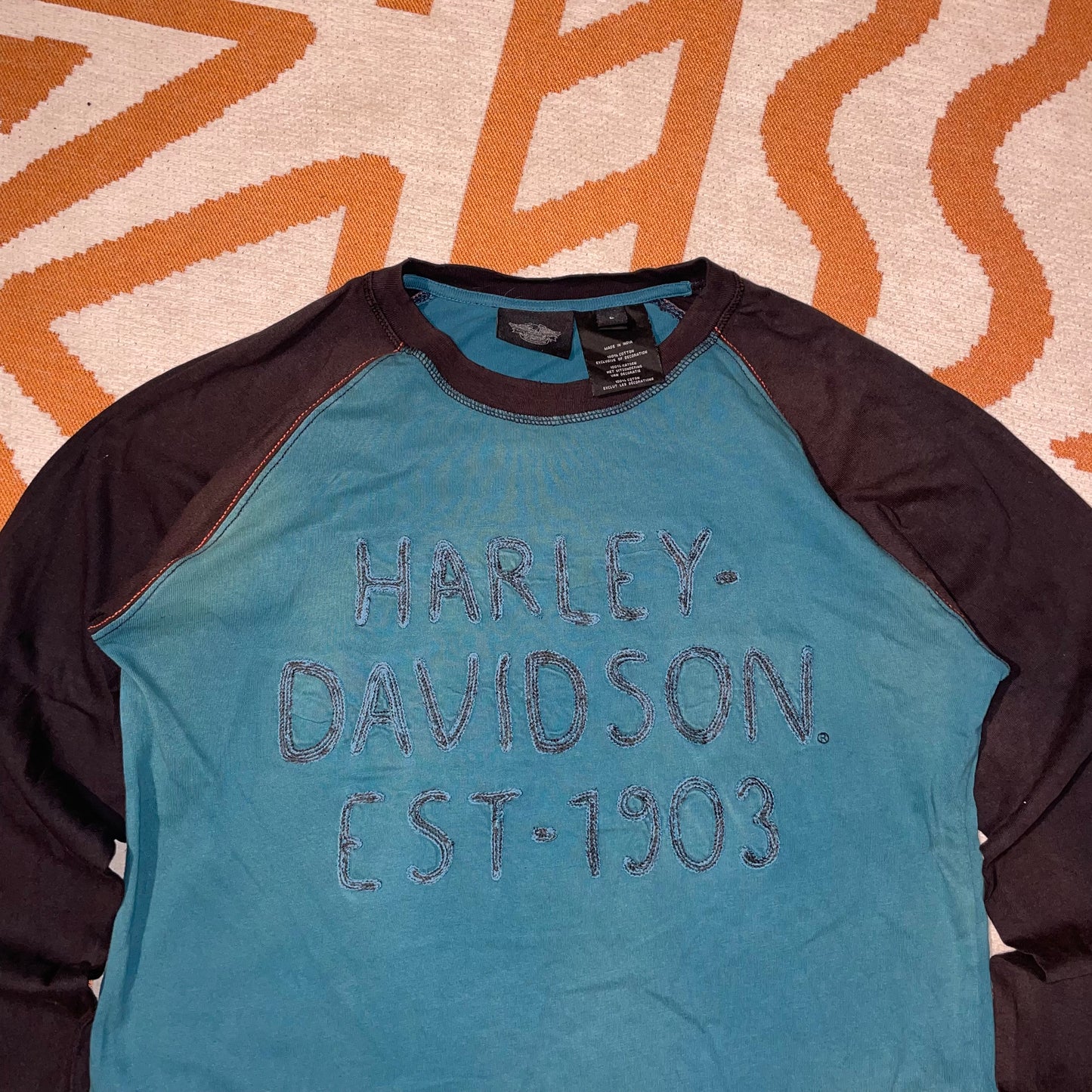 Harley-Davidson 00s Embroidered Longsleeve
