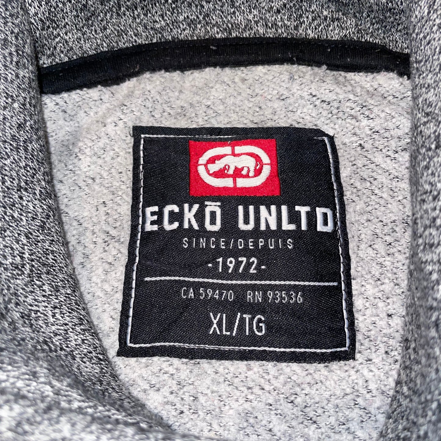 Ecko Unltd. 00s Embroidered Hoodie XL