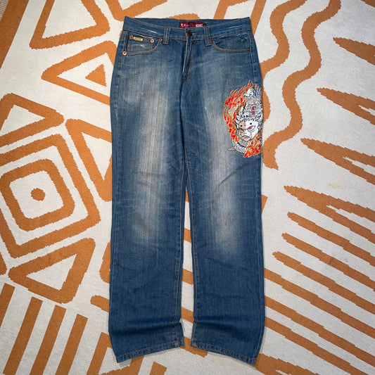 Oni Rrai 00s Japanese Jeans 30x32