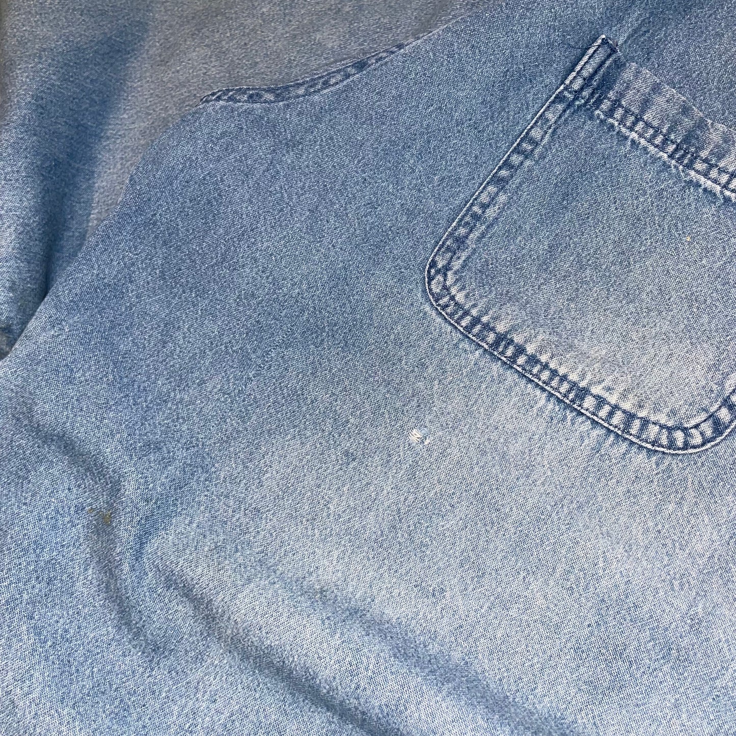 Wrangler 90s Denim Fleece Jacket L