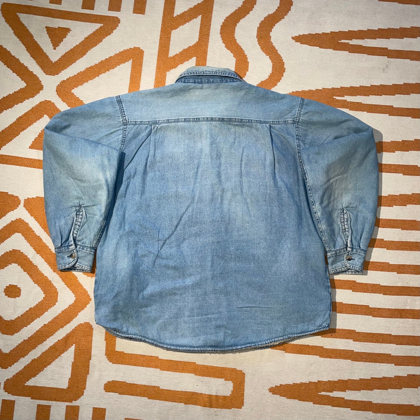 Wrangler 90s Denim Fleece Jacket L