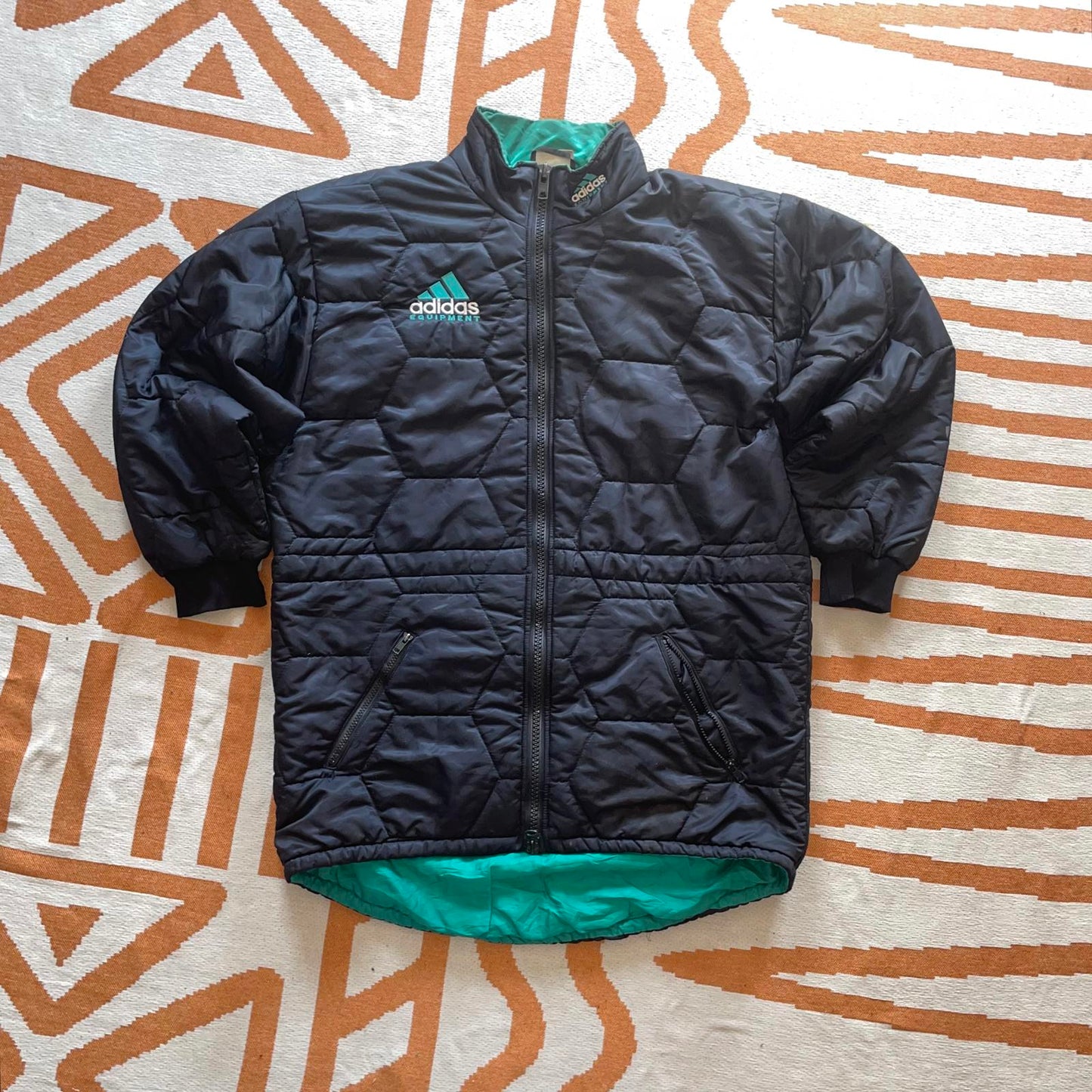 Adidas Equipment 00s Hexagon Puffer Jacket L