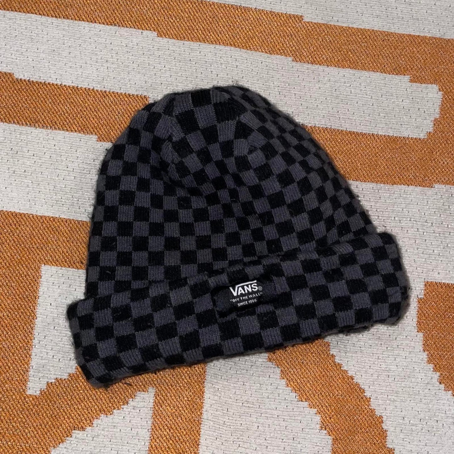 Vans 00s Check Pattern Beanie