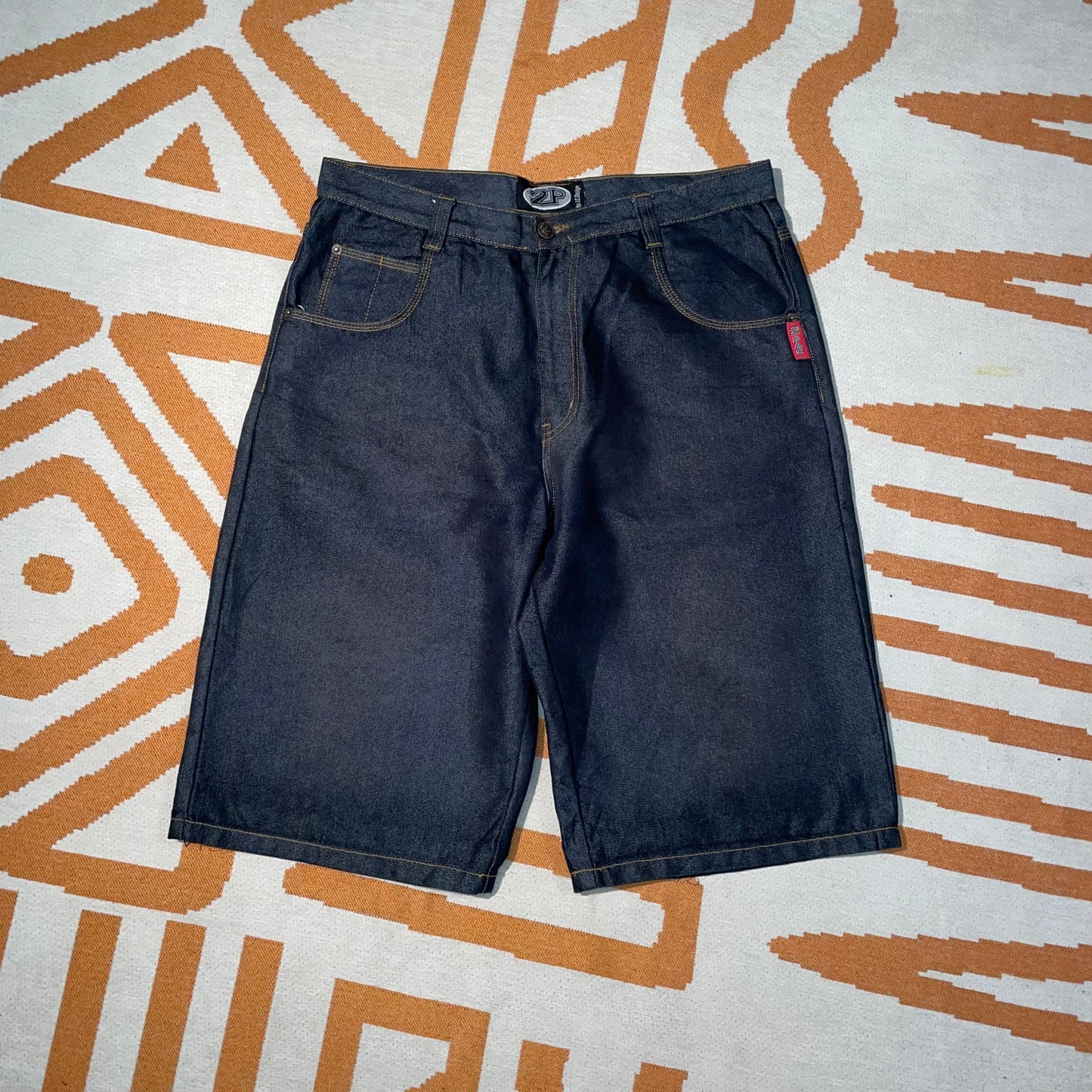 2Pac Collection 90s Baggy Jorts 34x13