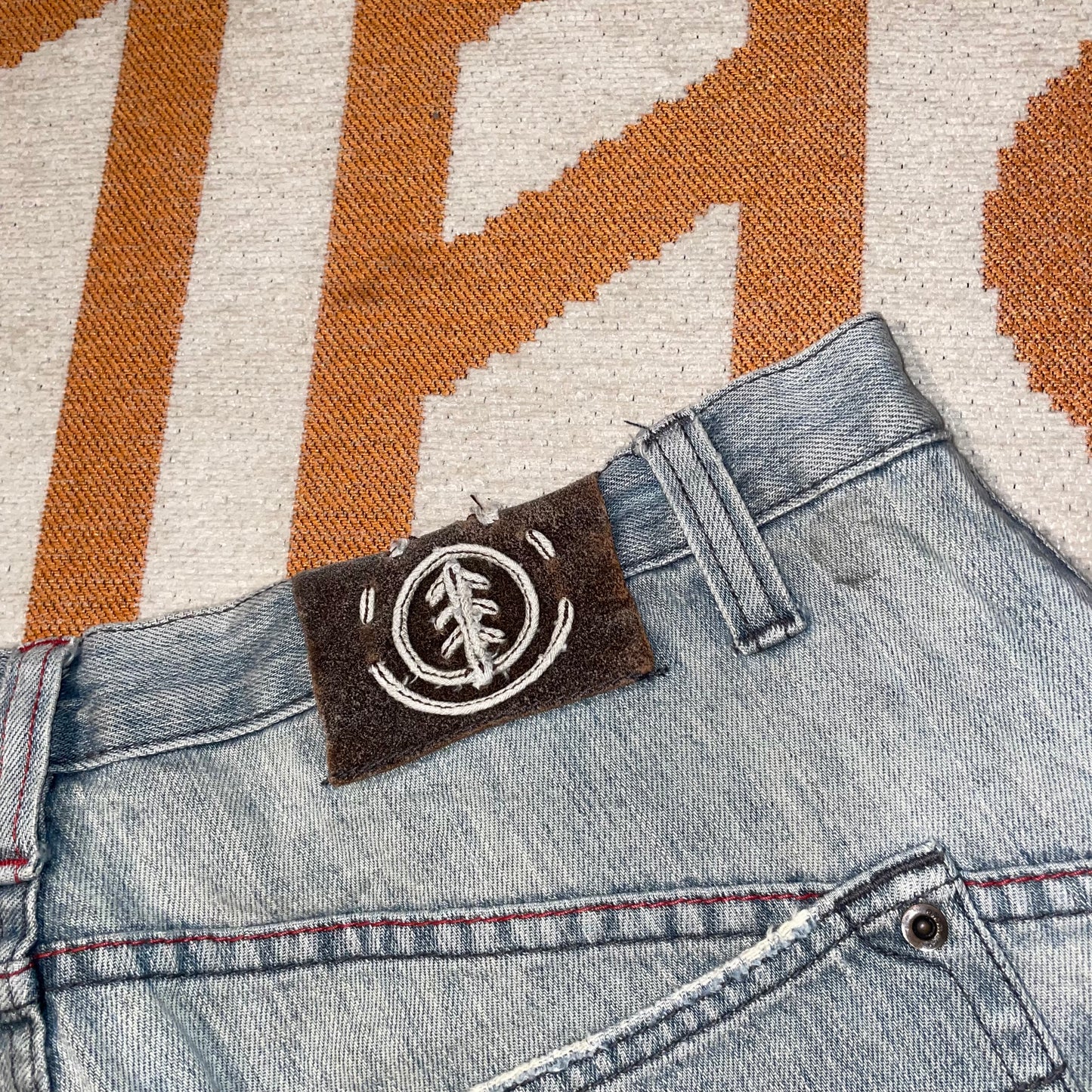 Element 00s Embroidered Baggy Jorts 34x13