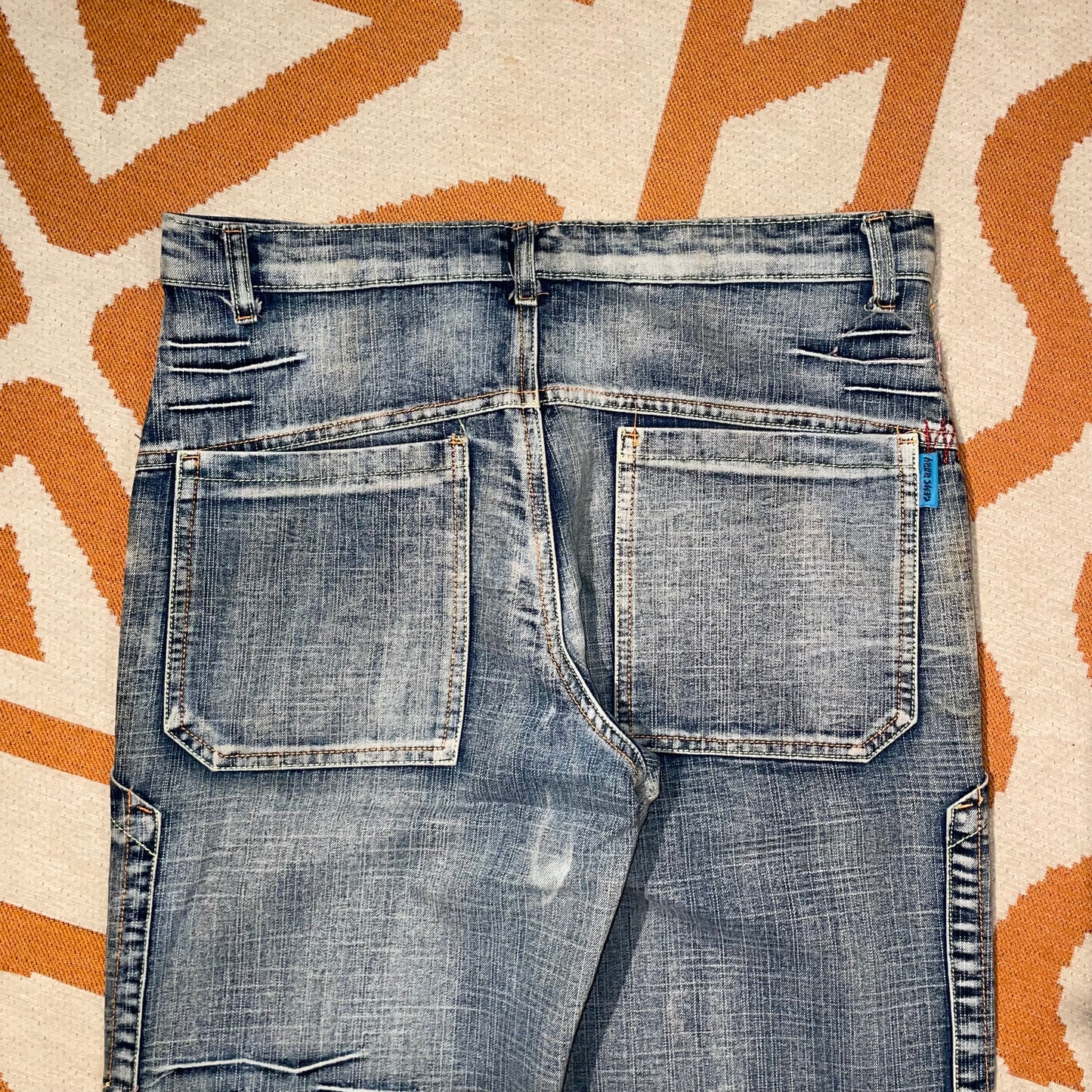 Gems Baby 00s Embroidered Cargo Jeans 30x30