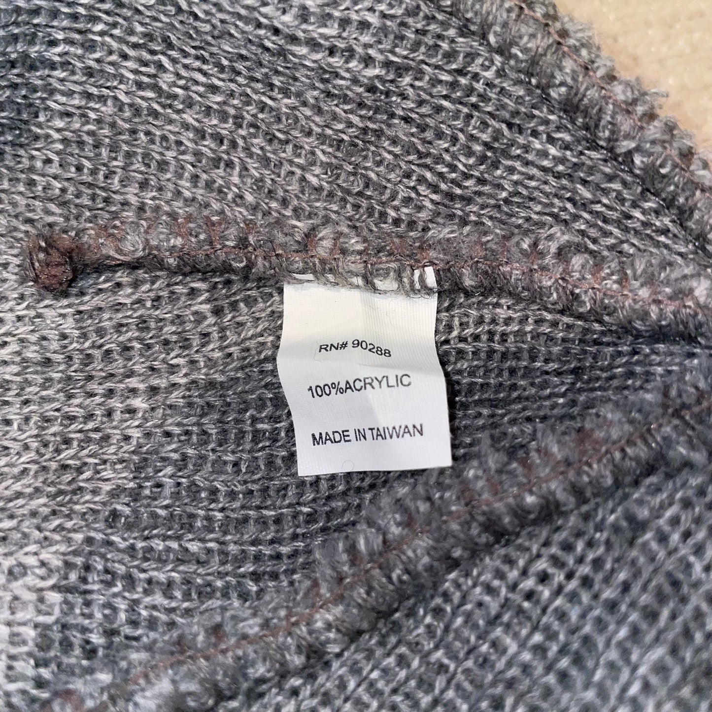 Adidas 00s Embroidered Grey Beanie