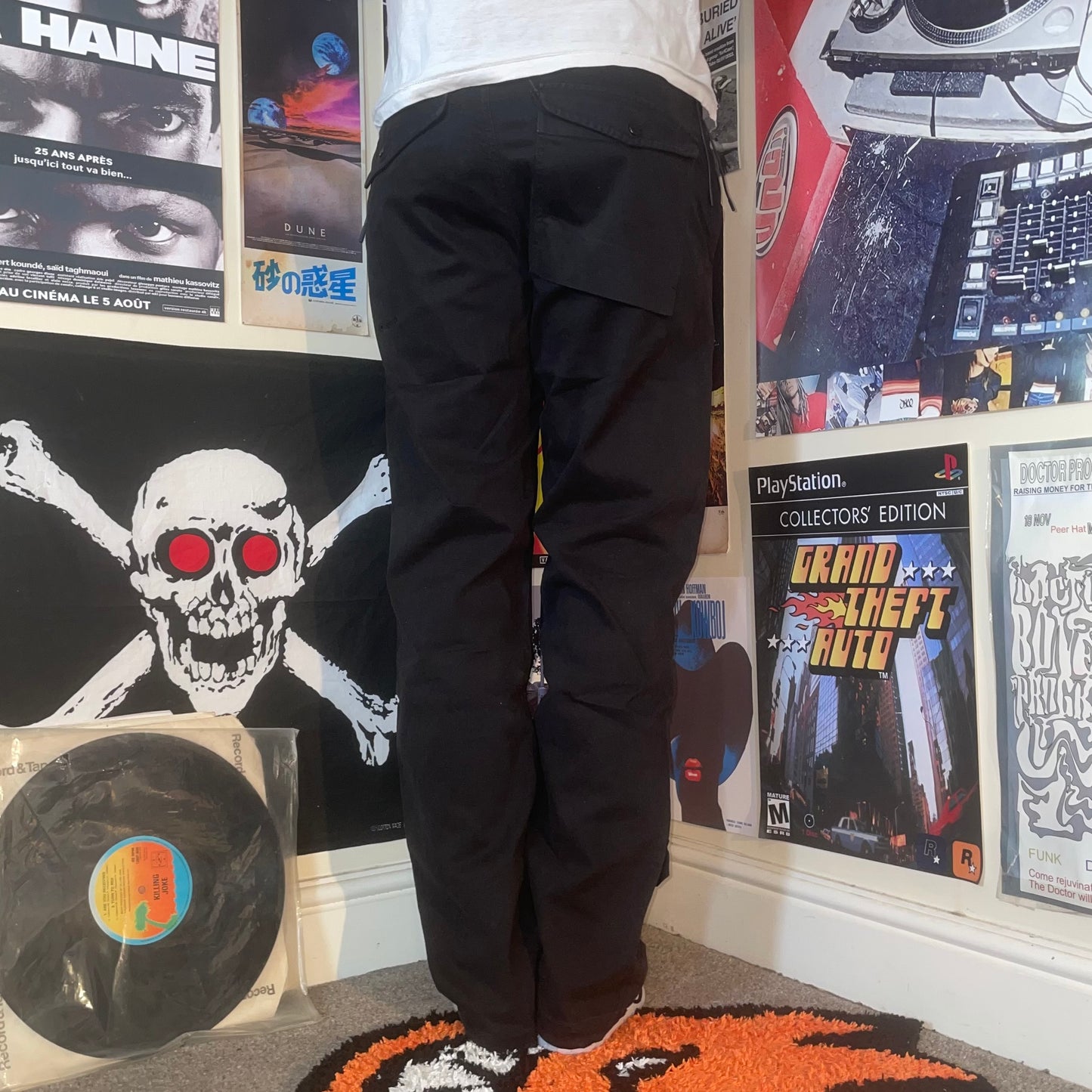 Maharishi 00s Embroidered Dragon Pants