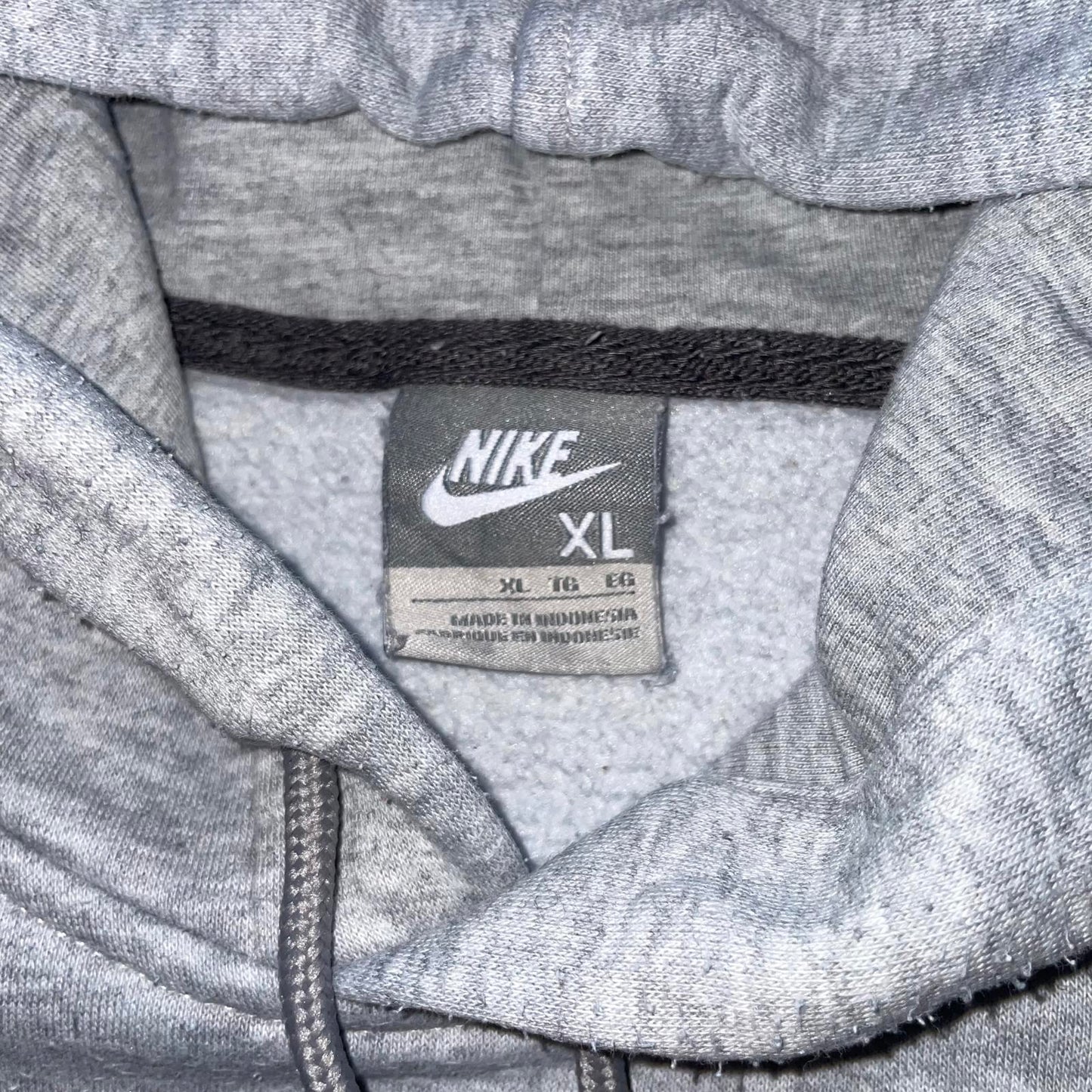 Nike 00s NFL Embroidered Grey Hoodie XL