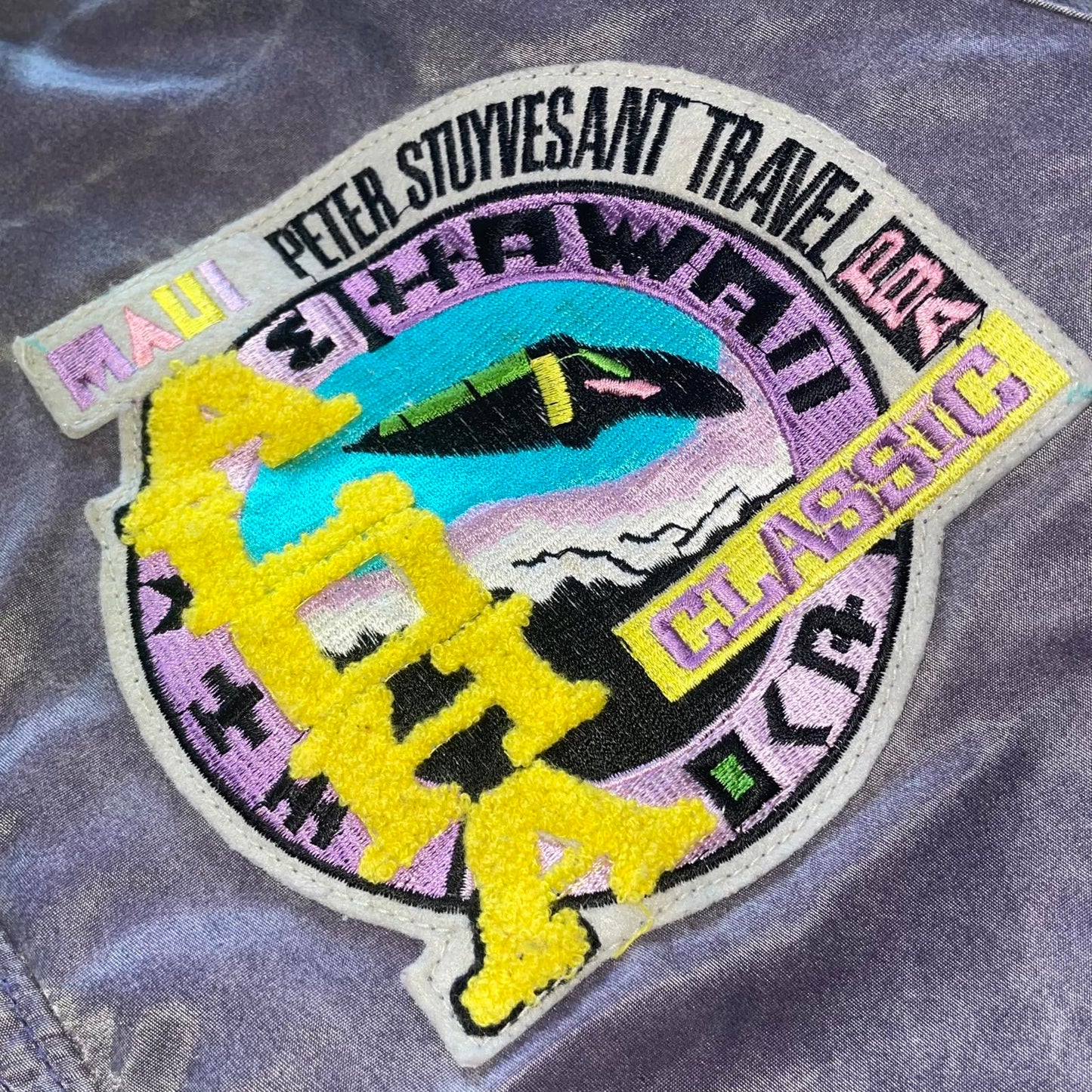 Stuyvesant 90s Surf Maui Bomber Jacket XXL