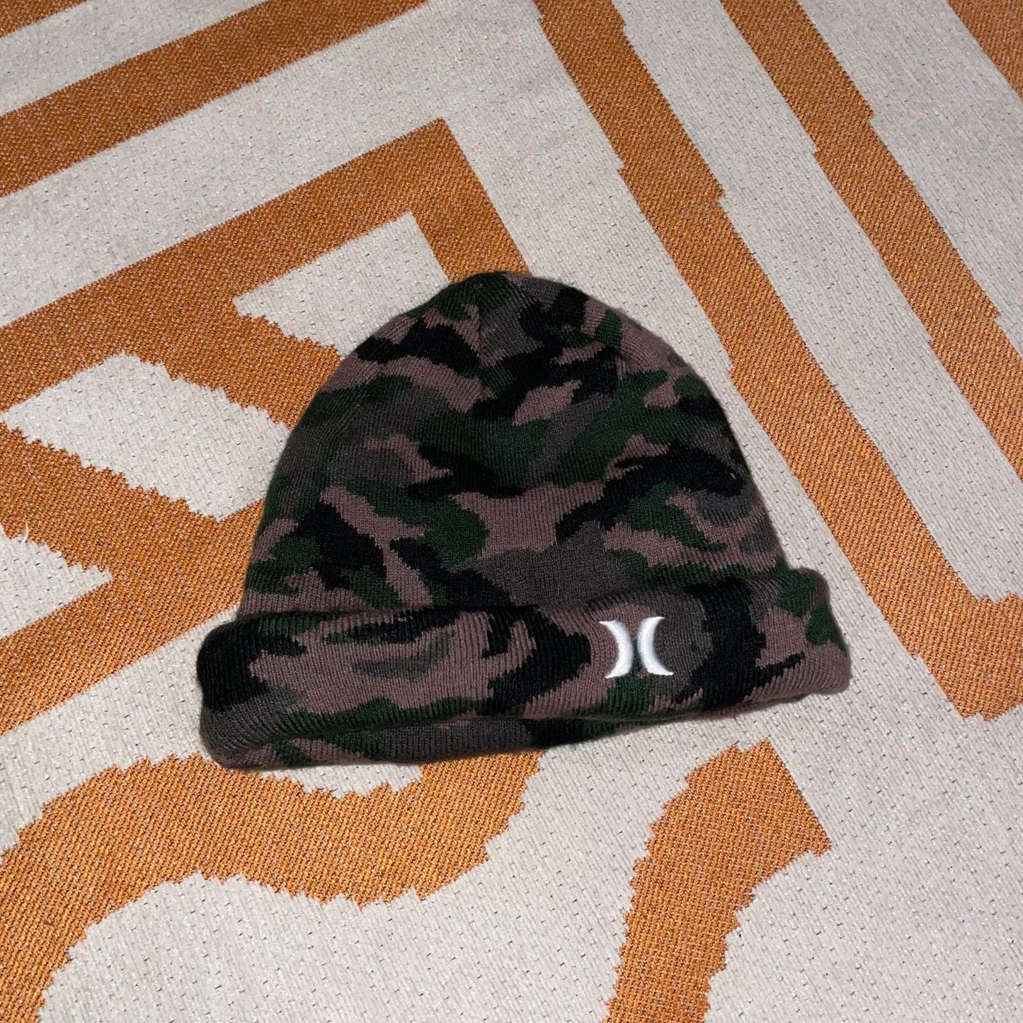 Hurley 00s Camo Beanie