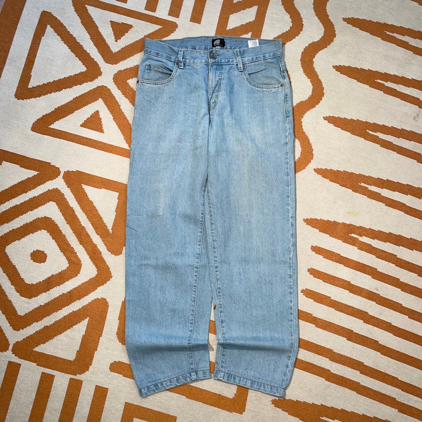 Southpole 00s Embroidered Baggy Jeans 32x32