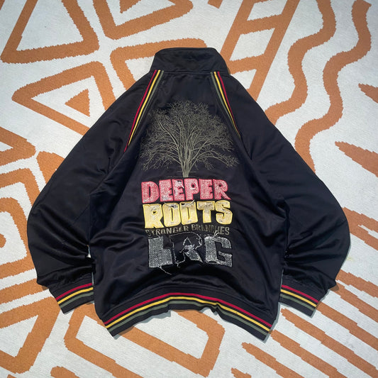 LRG 90s Embroidered Jamaica Jacket M