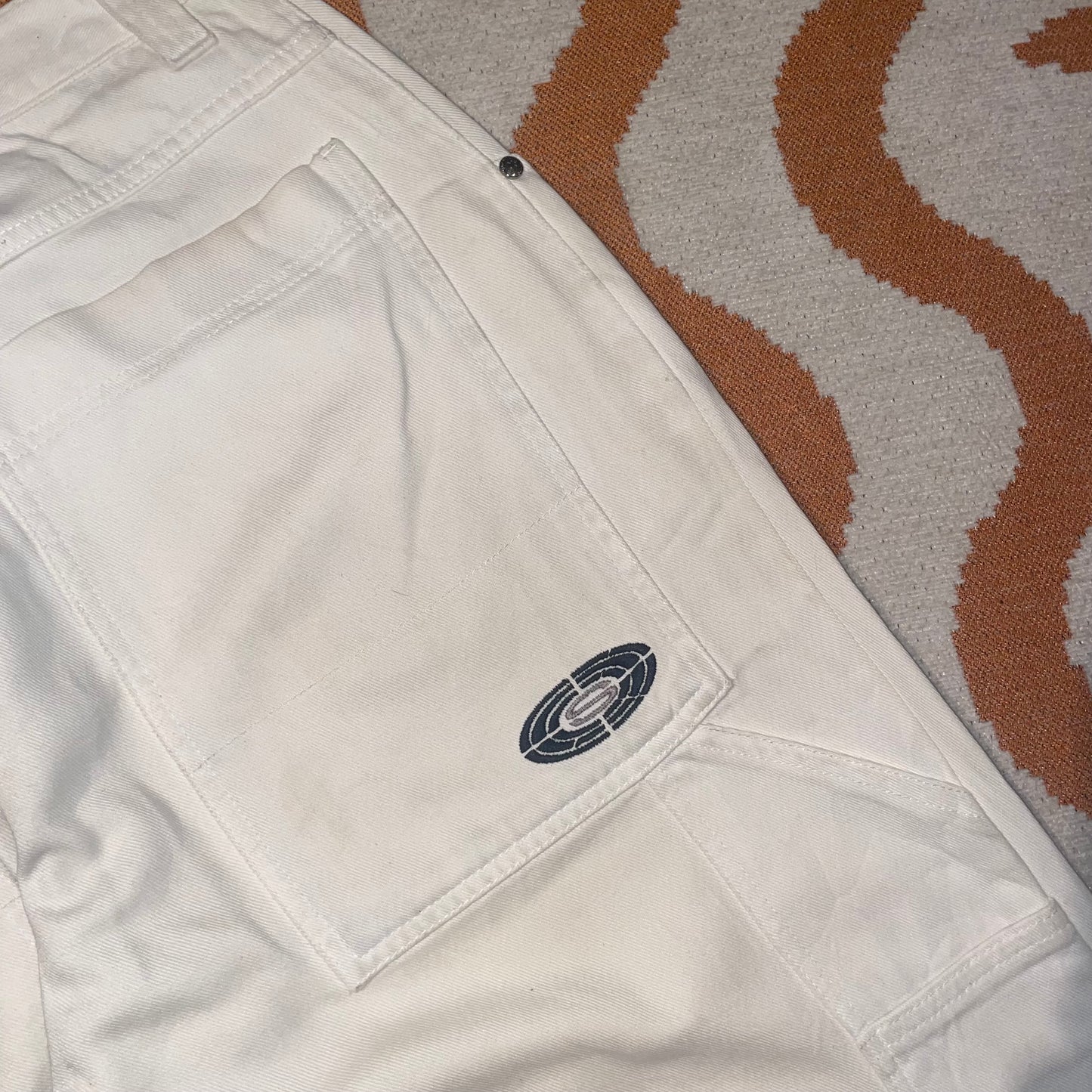 Safety Zone 90s White Jeans 30x32