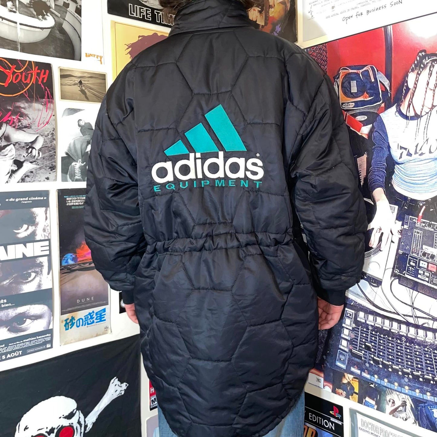 Adidas Equipment 00s Hexagon Puffer Jacket L