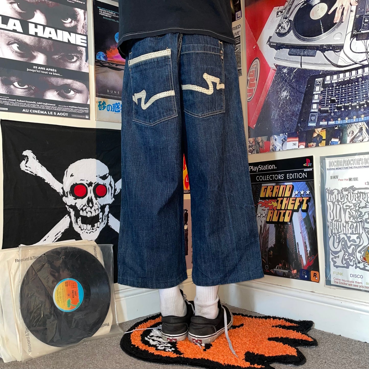 5ive Jungle Co. 00s Capri Jorts 38x22