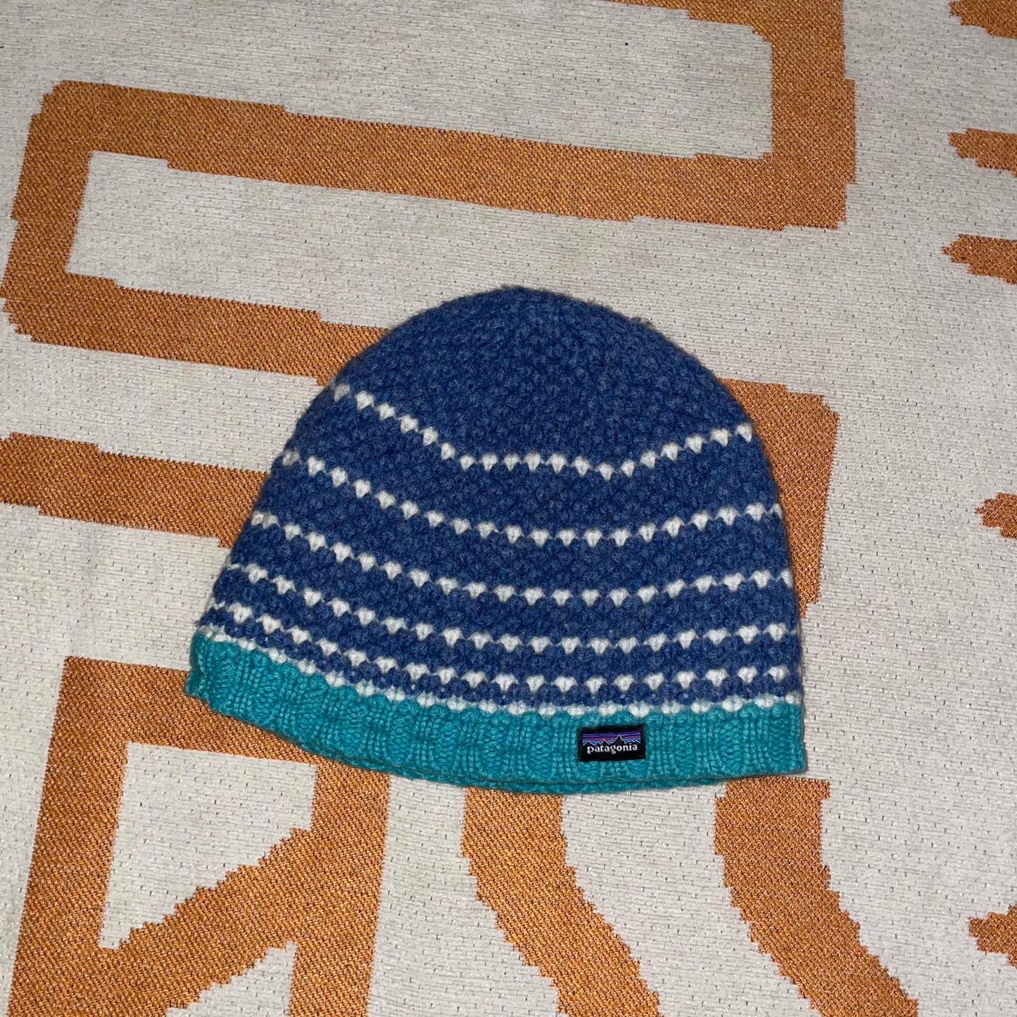 Patagonia 00s Knit Pattern Beanie