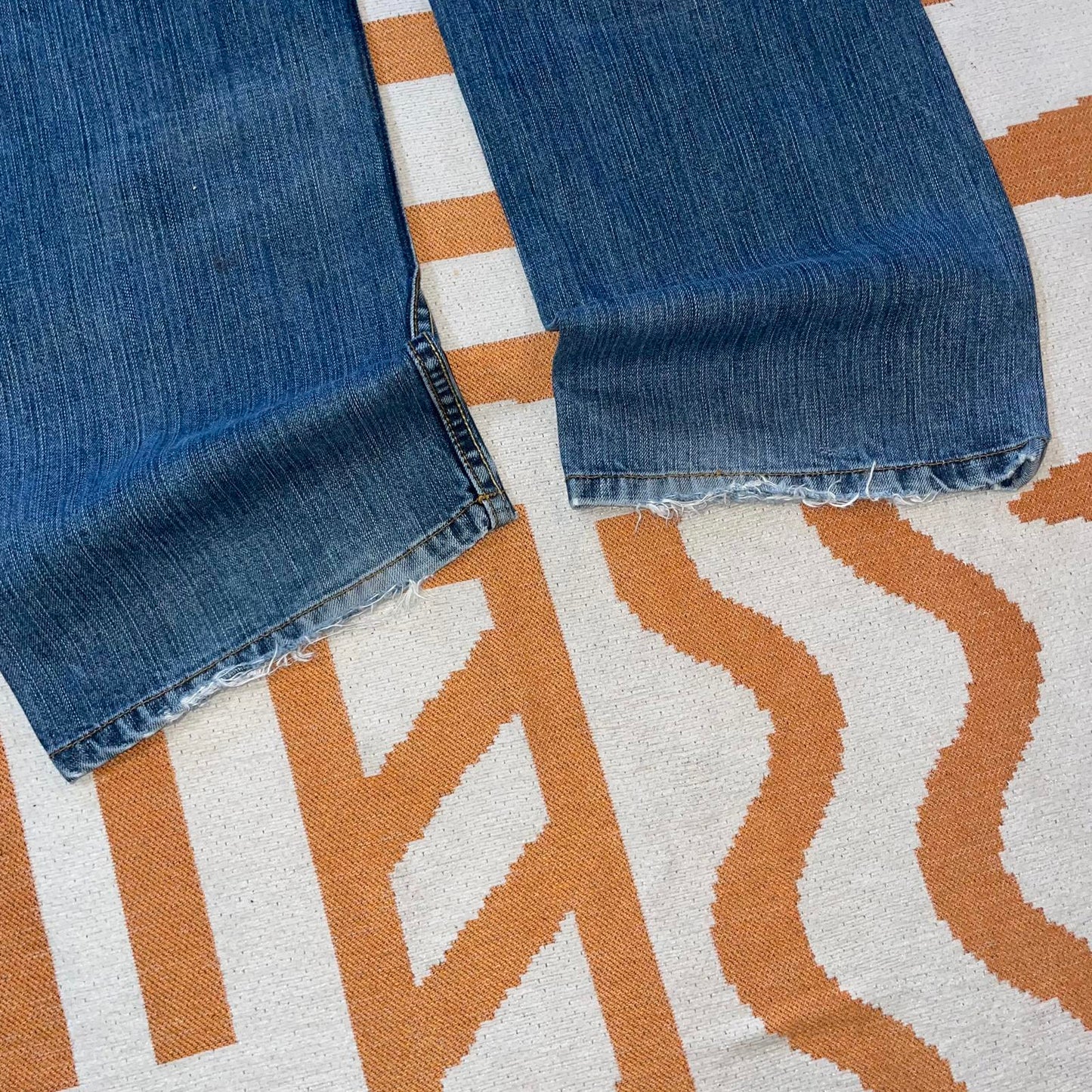 Quiksilver 00s Baggy Blue Jeans 34x32