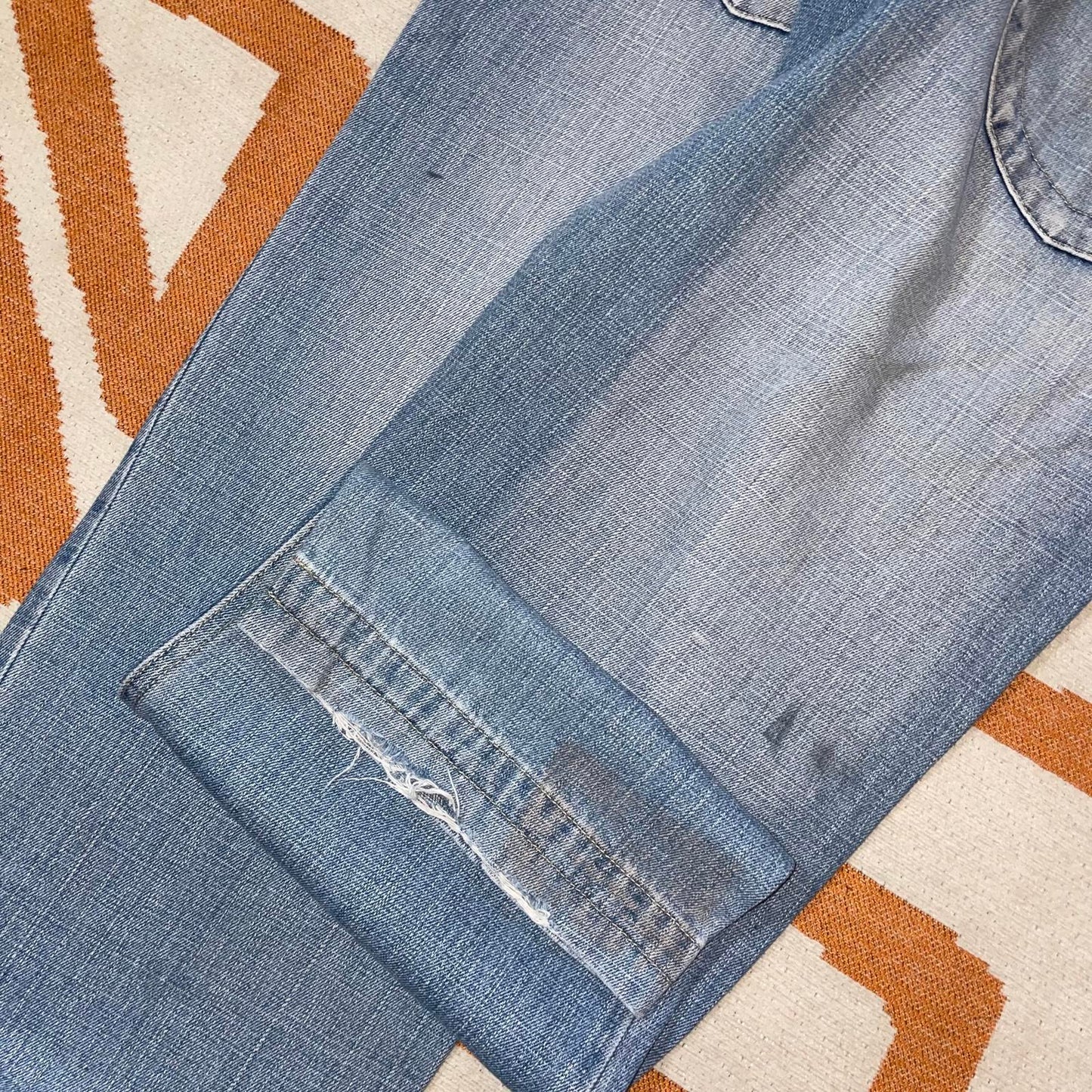 Karl Kani 00s Embroidered Baggy Jeans 30x32