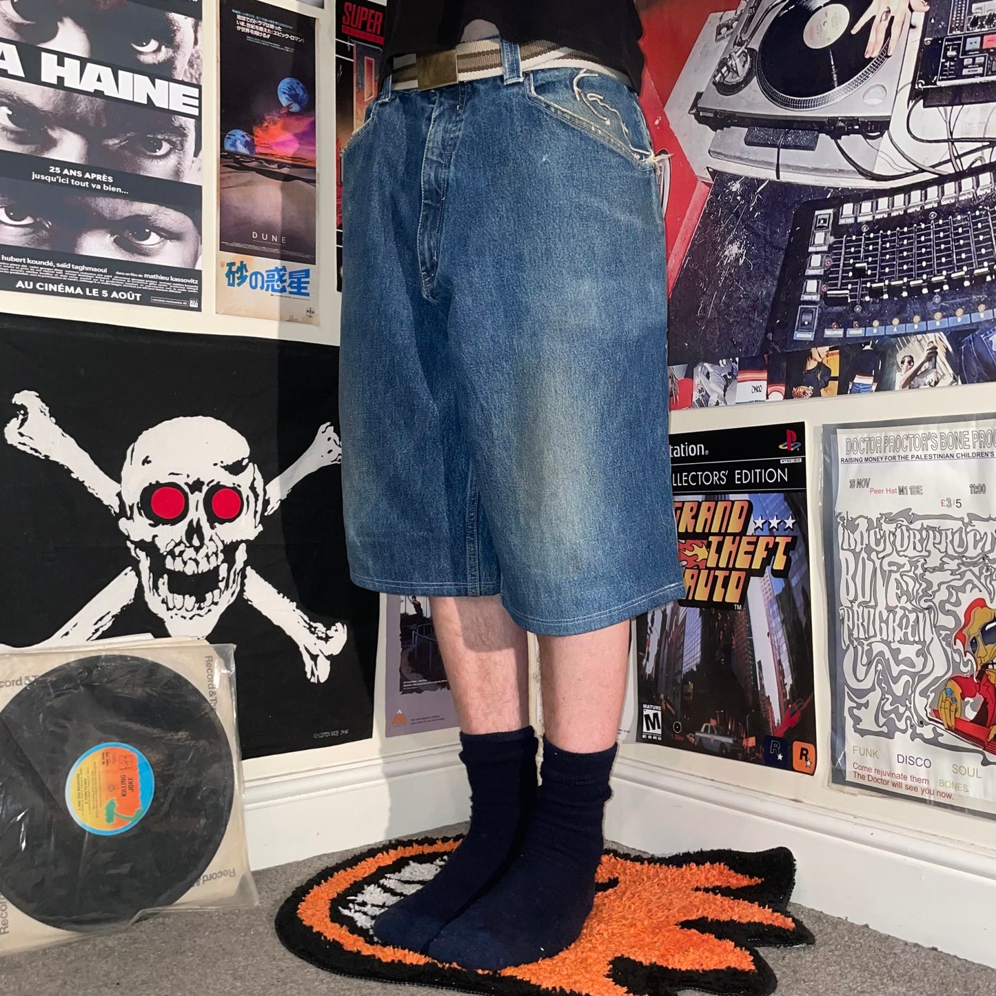 Karl Kani 90s Embroidered Jorts 36x12