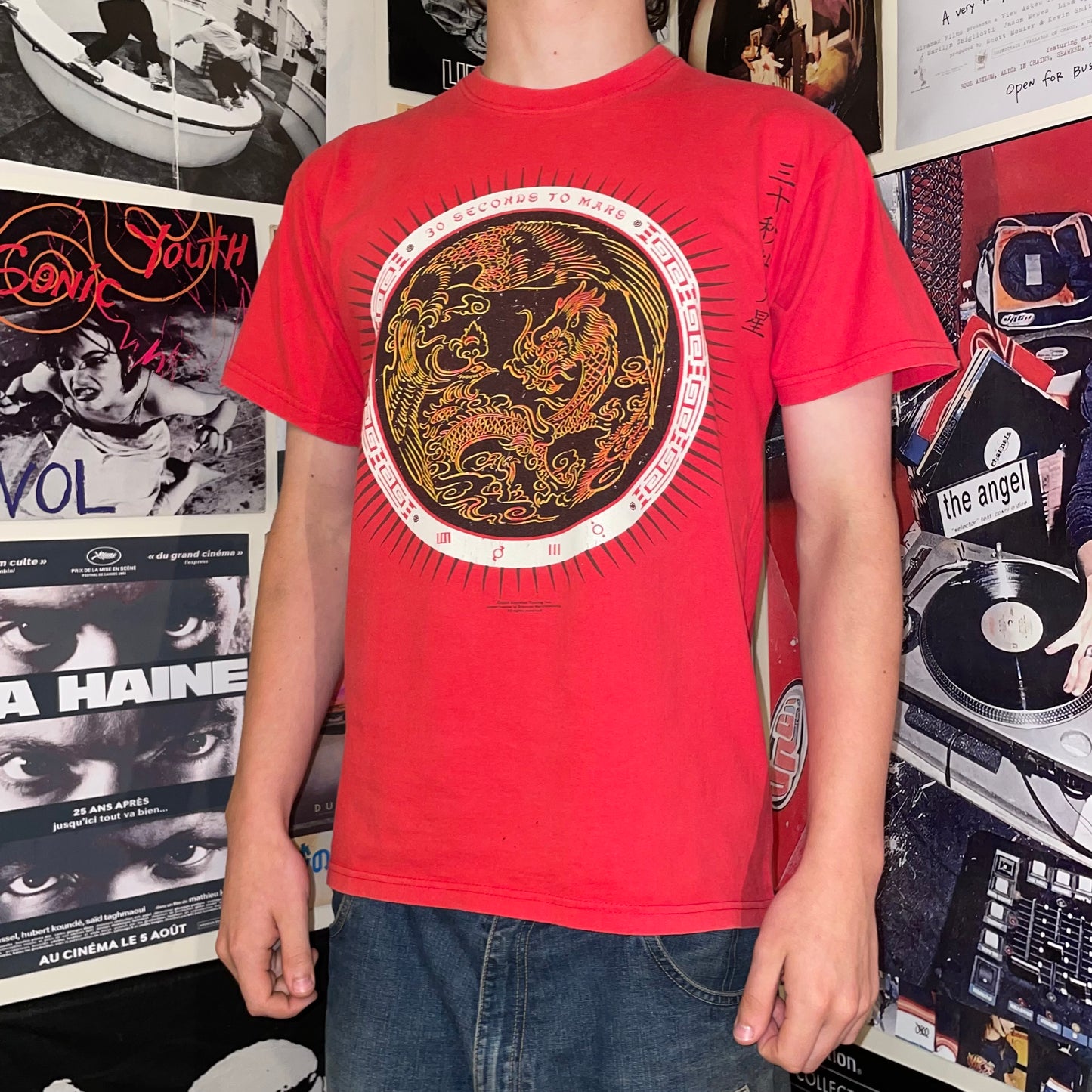 30 Seconds to Mars 08 Graphic Band T-Shirt M