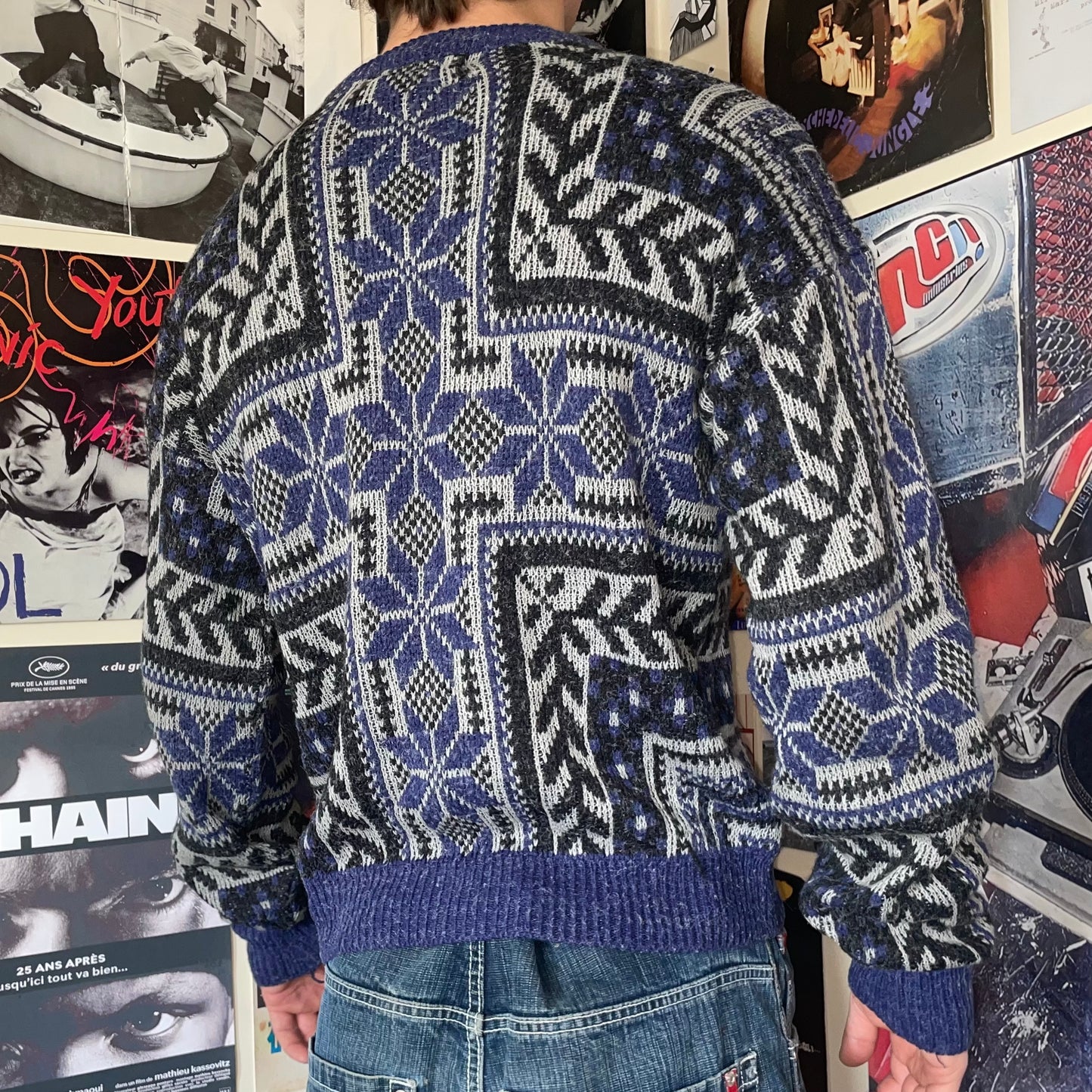 McGregor 90s Patterned Knit Jumper