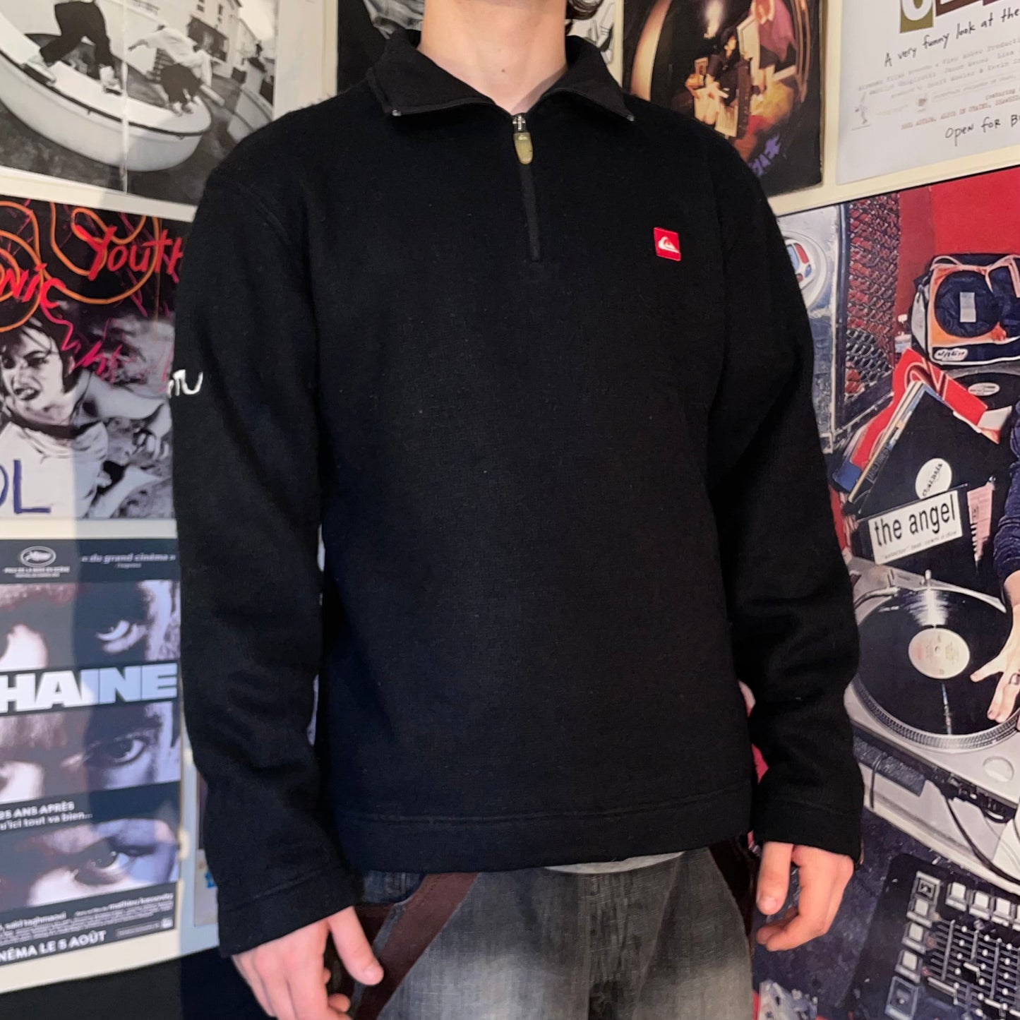 Quiksilver Surf 00s Quarter Zip L