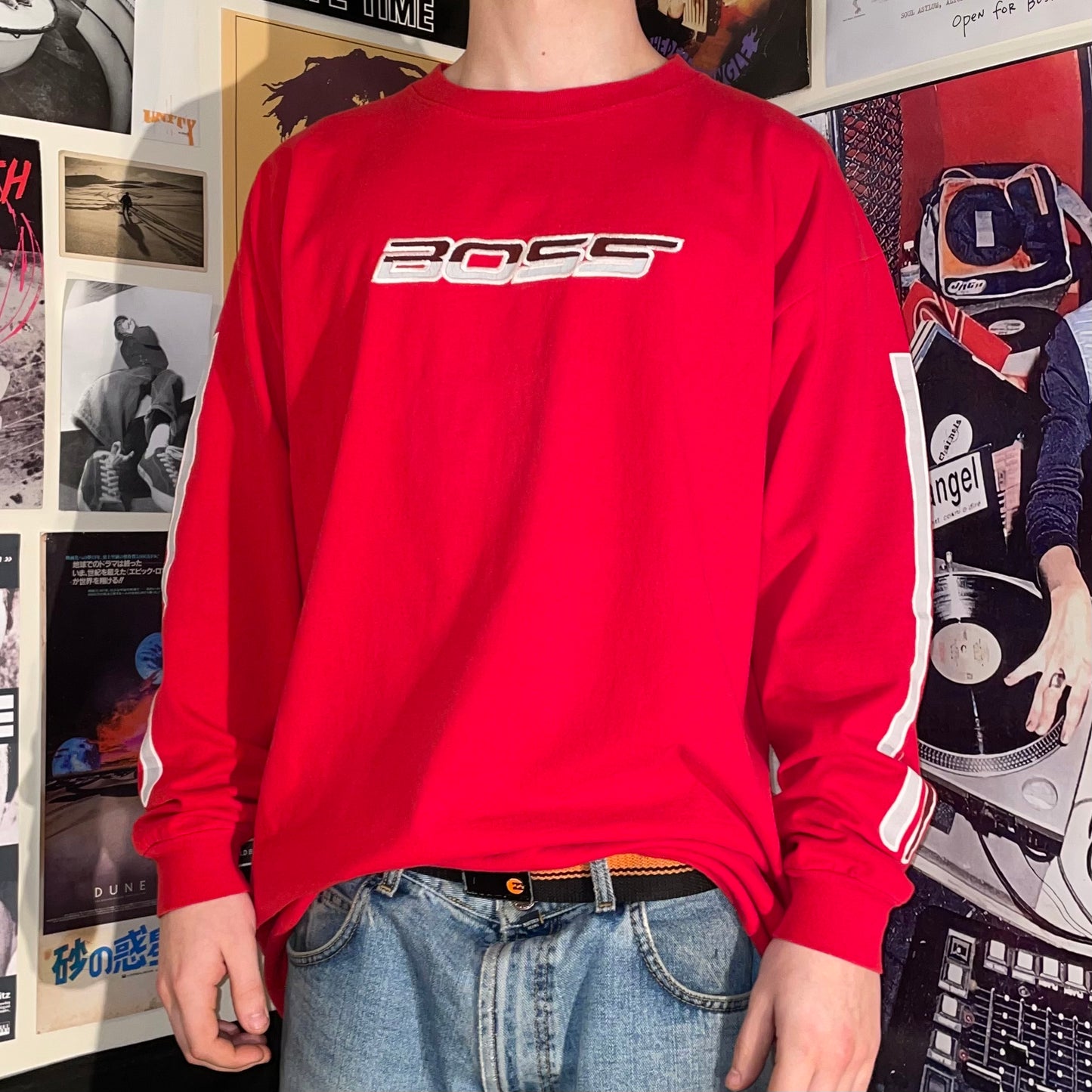 Boss 90s Graphic Longsleeve