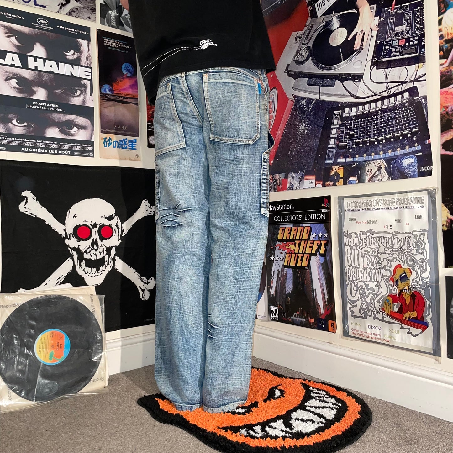 Gems Baby 00s Embroidered Cargo Jeans 30x30