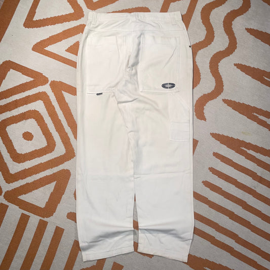 Safety Zone 90s White Jeans 30x32