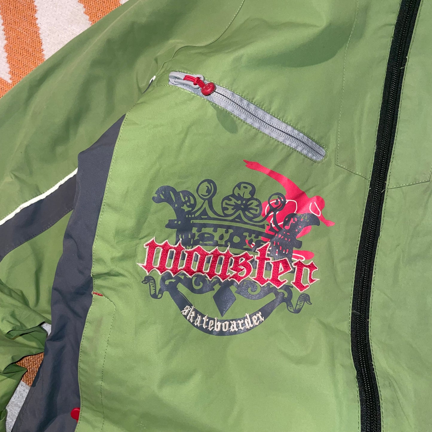 Monster Skate 00s Waterproof Coat S