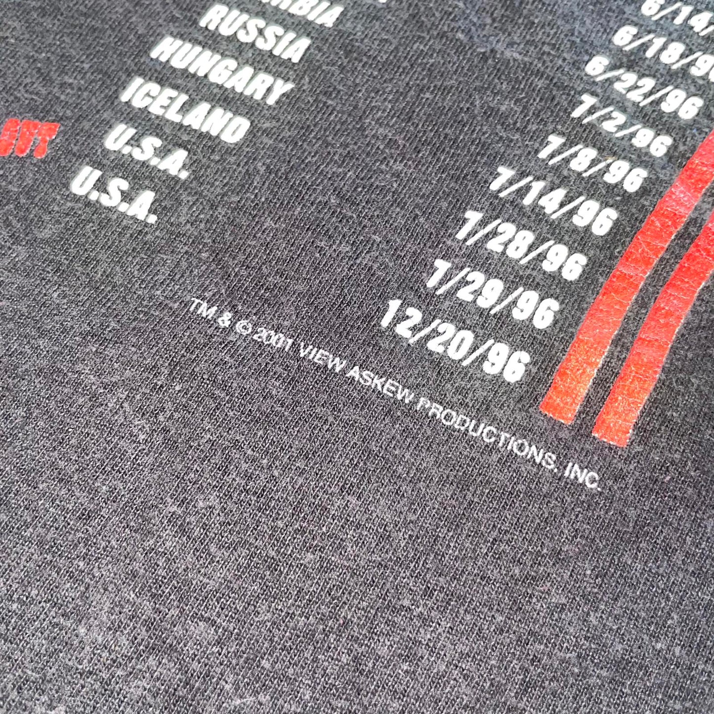 ‘01 Clerks ‘Beserker’ Movie Promo T-Shirt M