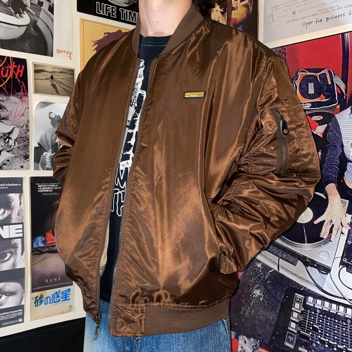 Southpole 00s Reversible Bomber Jacket M