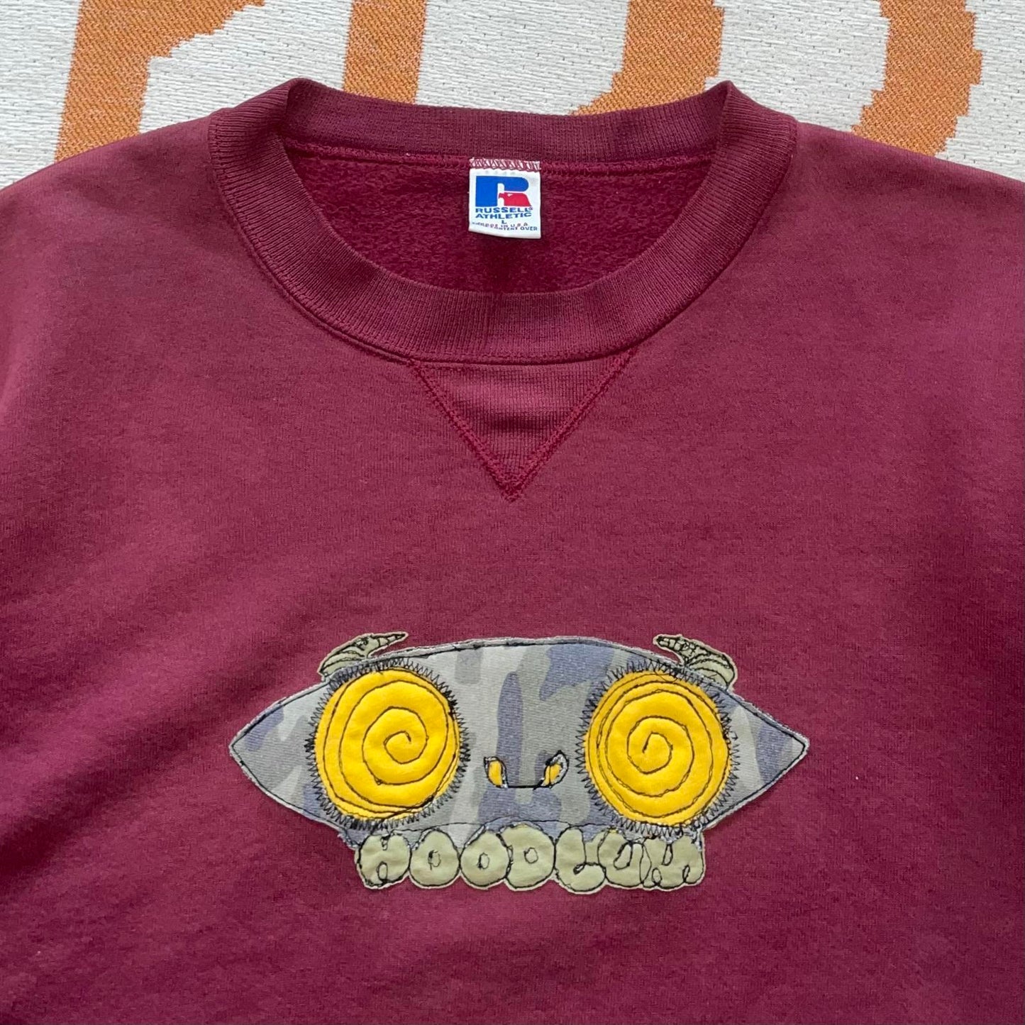 Hoodlum ‘Goblin’ Embroidered Jumper L