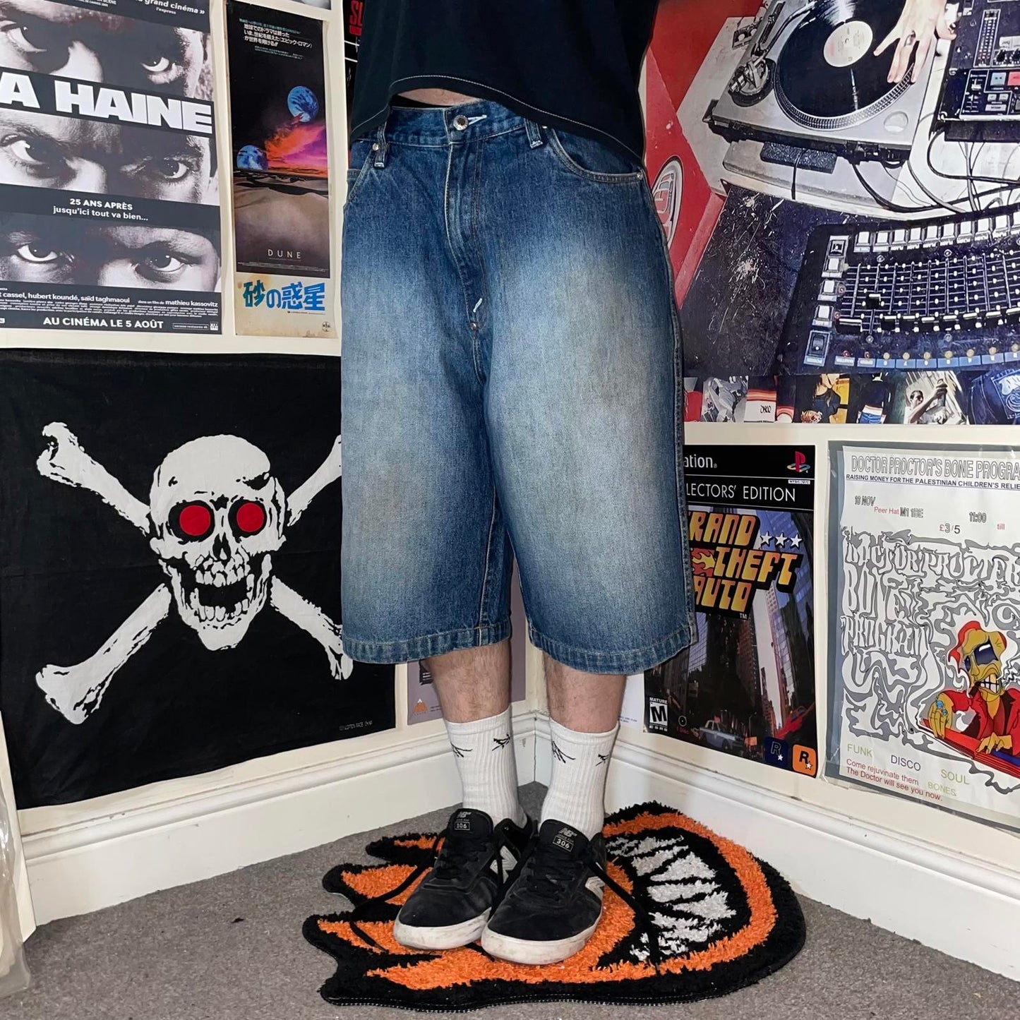 Phat Farm 00s Baggy Jorts 32x12