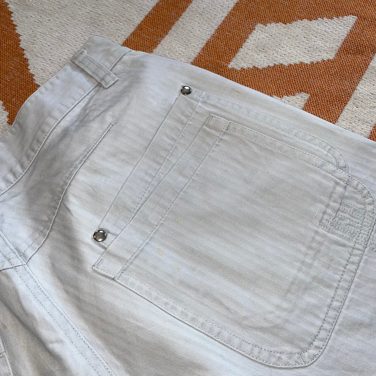 Hawk Skateboards 00s Embroidered Shorts 28x11